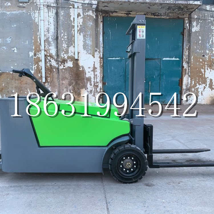 中阳县小型电动叉车1吨2吨步行站驾式电瓶堆高充电装卸车液压升降车铲车